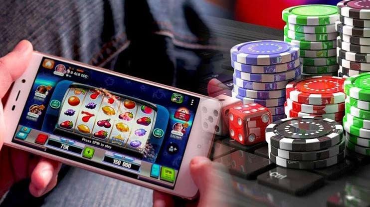 Layar beranda aplikasi mobile slot 7777